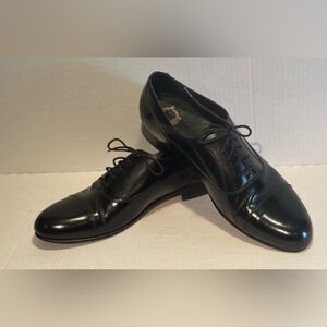 Florsheim Black Leather Oxfords